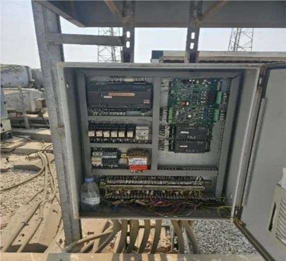 Control cabinet inspection
