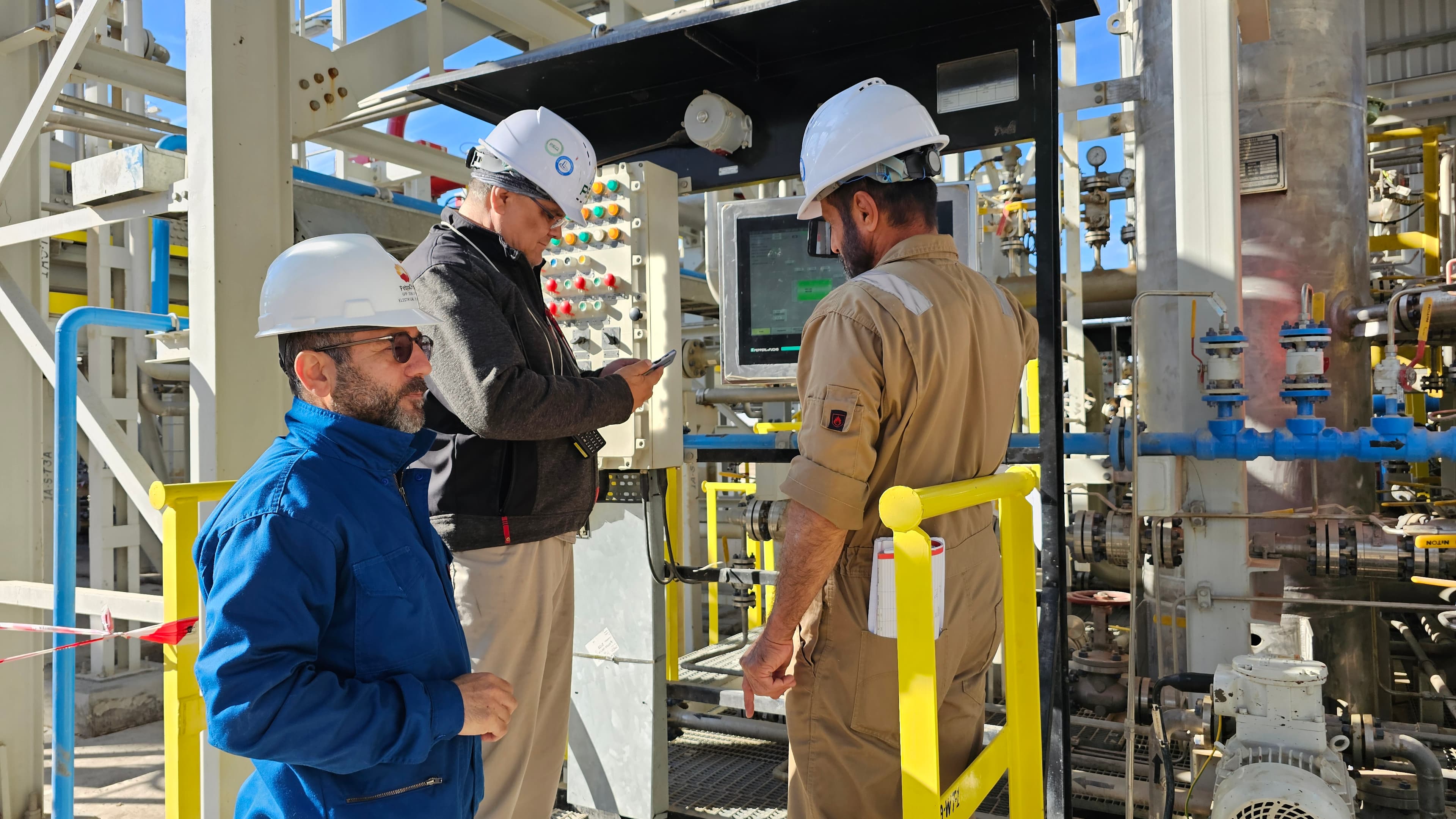 Control cabinet inspection — DMS fieldwork archive